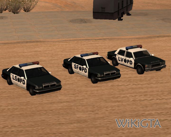 Police in GTA San Andreas