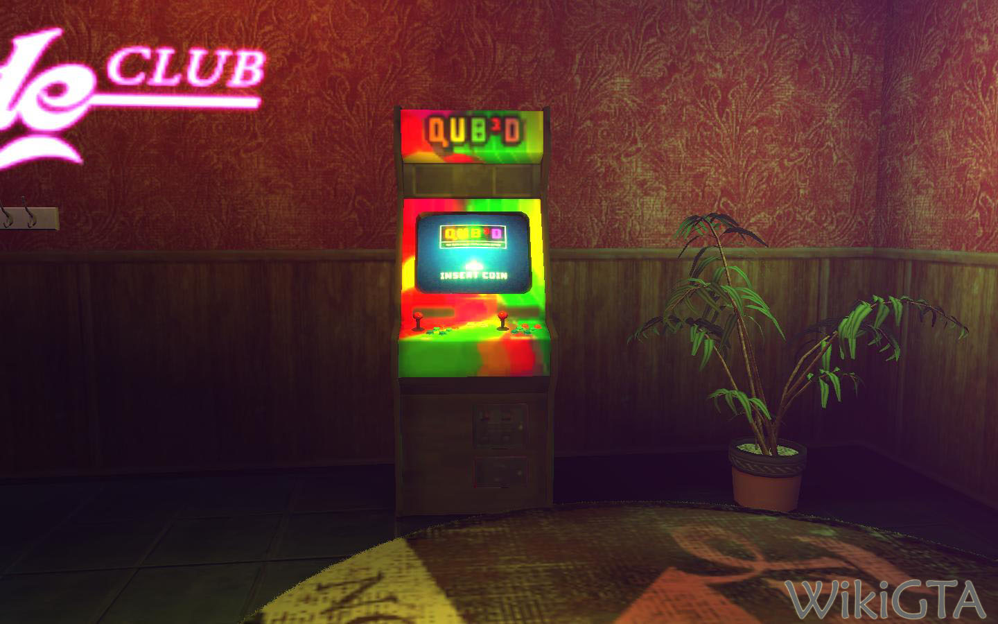 QUB³D arcade machine