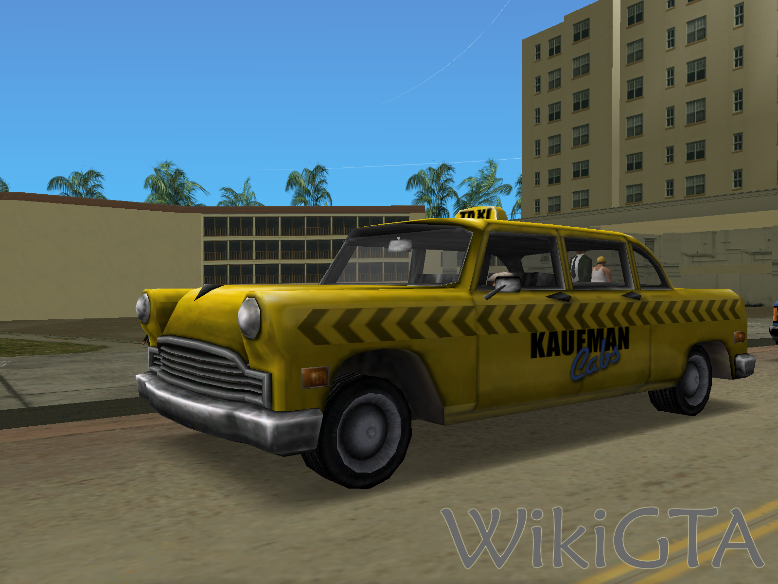 Kaufman Cab in GTA Vice City