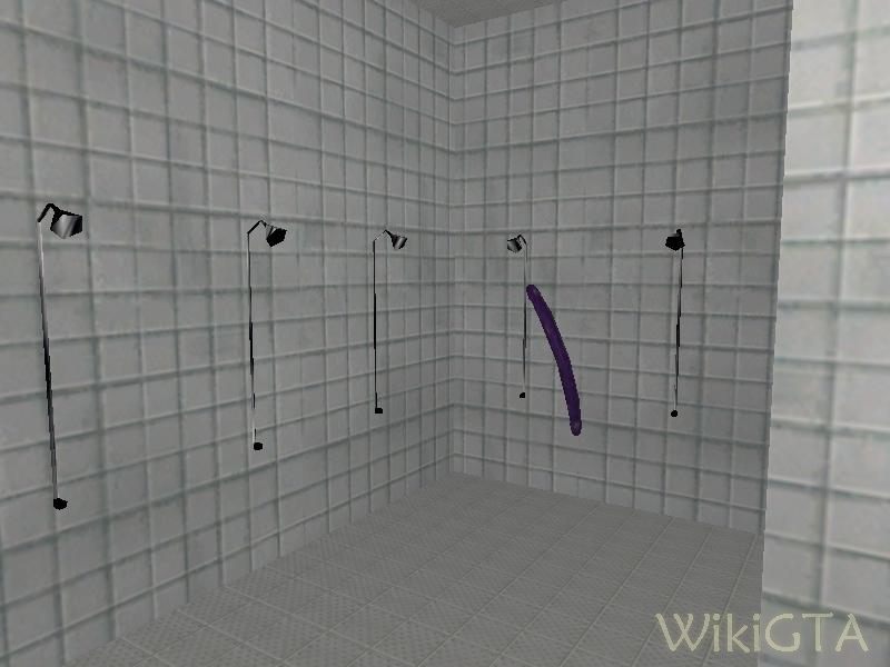 Dildo in the showers