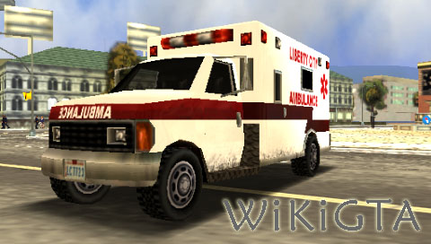 Ambulance in GTA Liberty City Stories