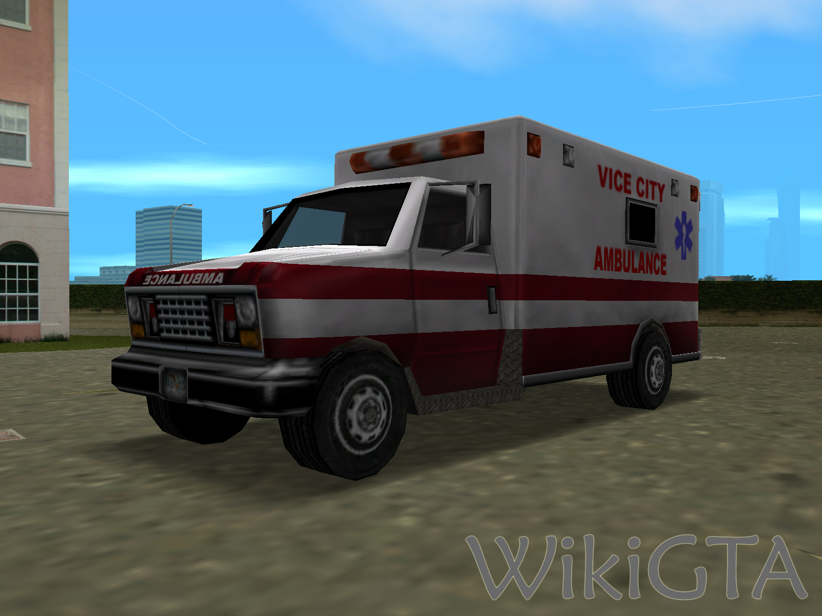 Ambulance in GTA Vice City