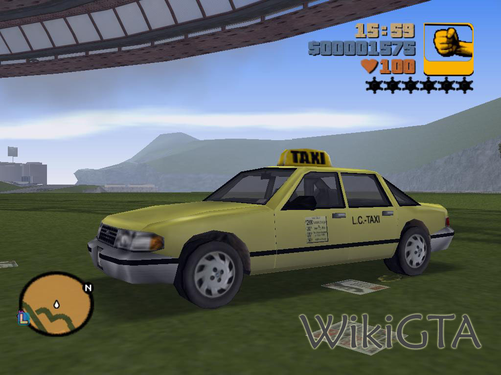 Taxi in GTA III