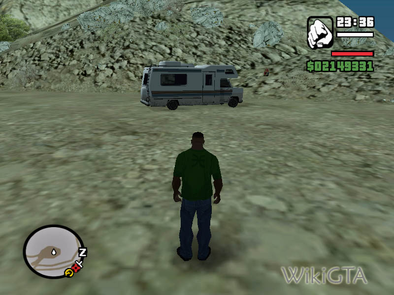 journey vehicle location san andreas