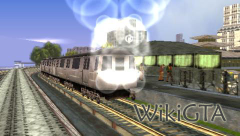 Train in GTA Liberty City Stories