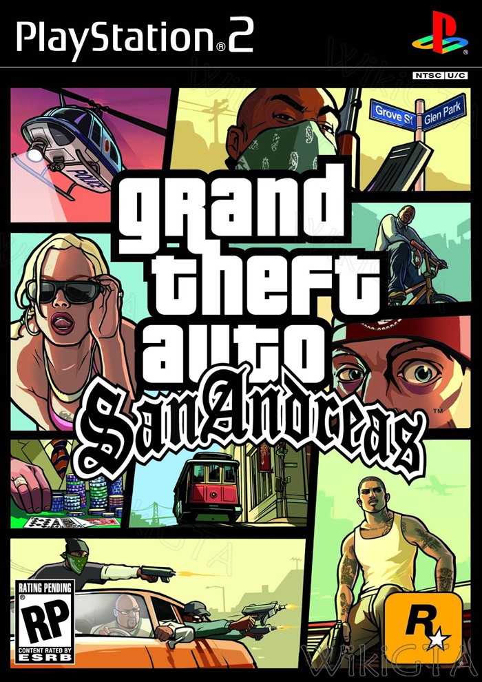 Boxcover of GTA San Andreas