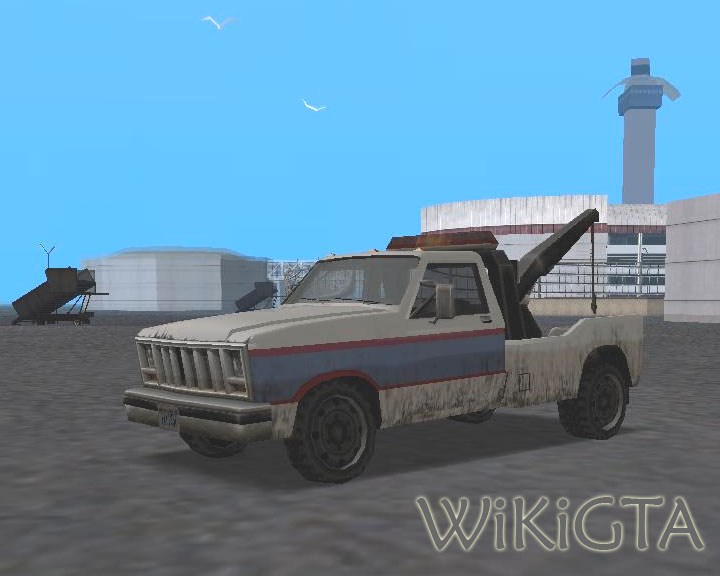 Towtruck in GTA San Andreas