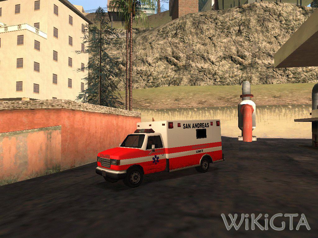 Ambulance in GTA San Andreas