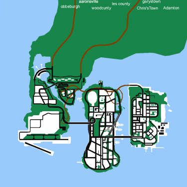 Maps (GTA III) - WikiGTA - The Complete Grand Theft Auto Walkthrough