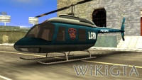 Police Maverick in GTA Liberty City Stories