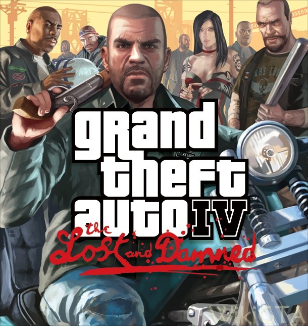 Boxart van GTA IV: The Lost and Damned