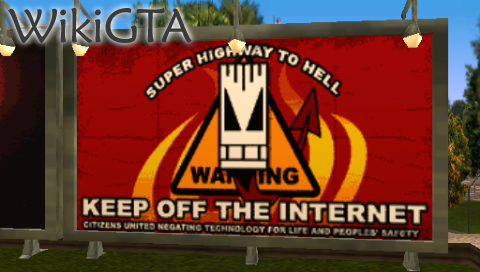 Keep off the internet!