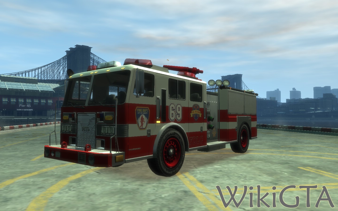 Fire Truck in GTA IV