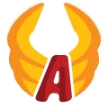 Het logo van de Avenging Angels.