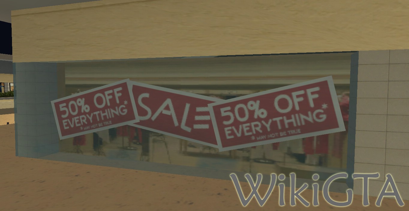 50% off everything, may not be true