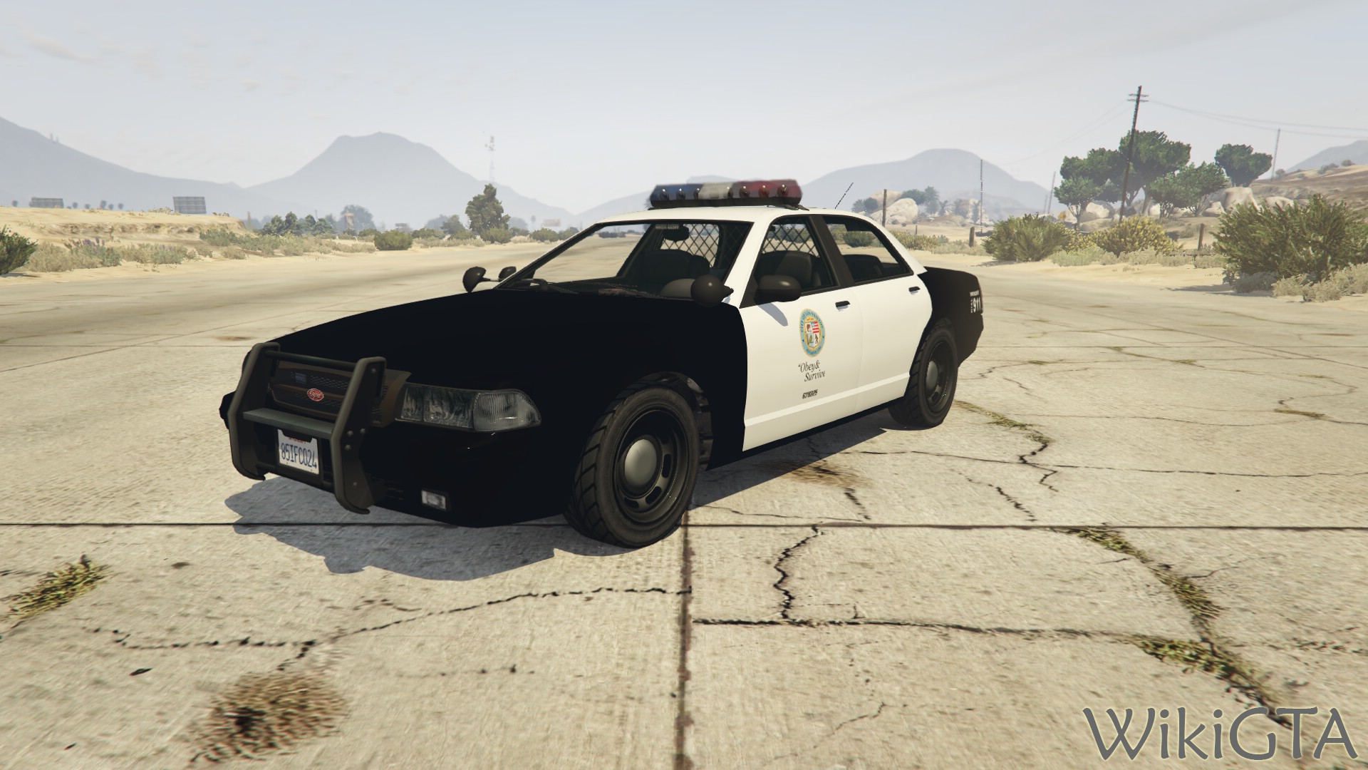 Police Cruiser in GTA V