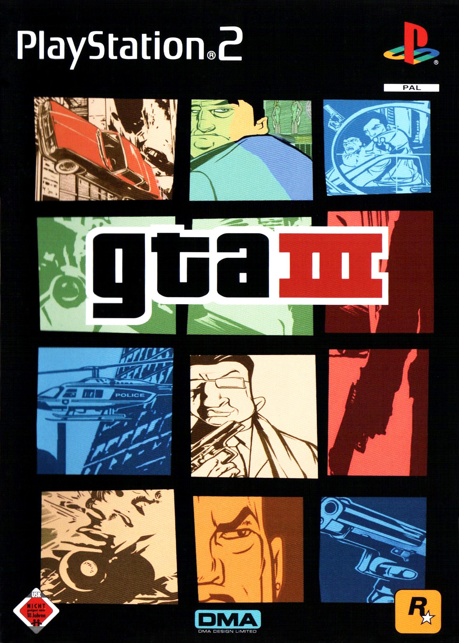 Franse Duitse cover GTA III.jpg