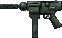 Silenced S-Uzi machine gun