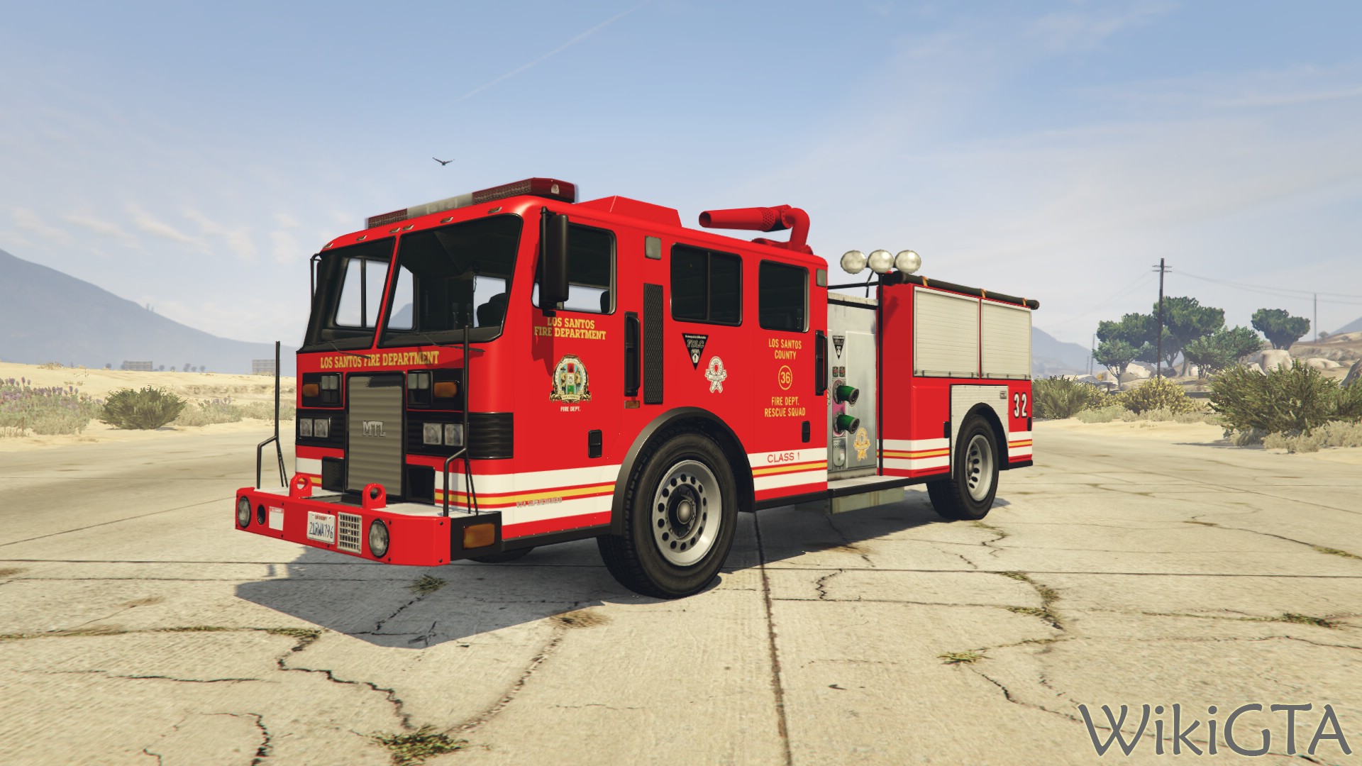 Fire Truck - WikiGTA - The Complete Grand Theft Auto Walkthrough